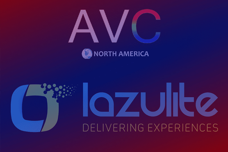 AVC, the Audio Visual Co Inc. signs North America Exclusive with Lazulite LLC, manufacturer of digital robotic arts to fulfill the growing experiential marketing needs